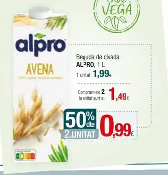 Condis Beguda de Civada Alpro oferta