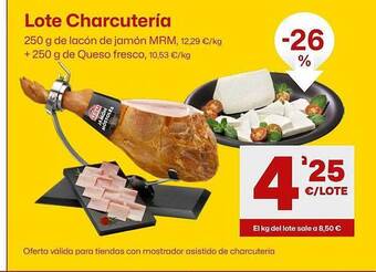 AhorraMas Lote charcutería oferta