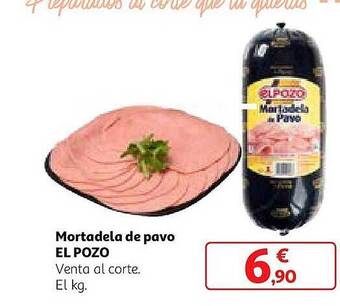 Alcampo Mortadela de pavo el pozo oferta