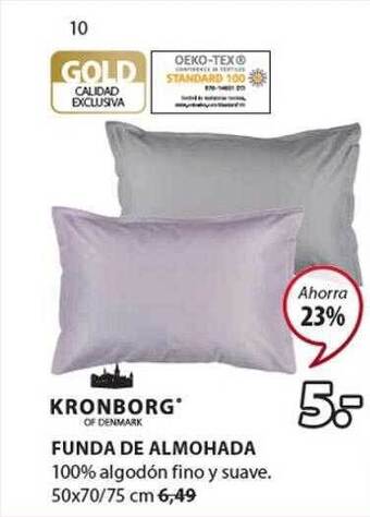JYSK Funda de almohada oferta