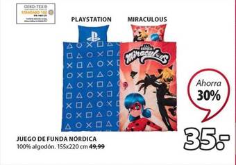 JYSK Juego de funda nórdica oferta