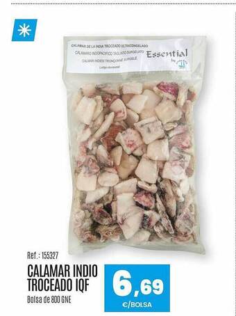 Makro Calamar indio troceado iqf oferta