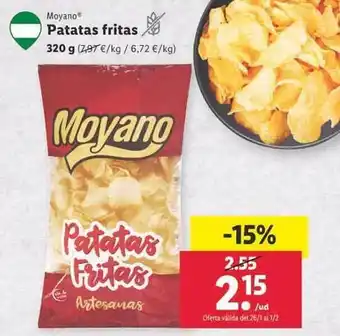 Lidl Poyano patatas fritas 320 g oferta