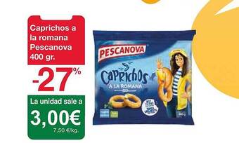 Spar La Palma Caprichos a la romana pescanova oferta