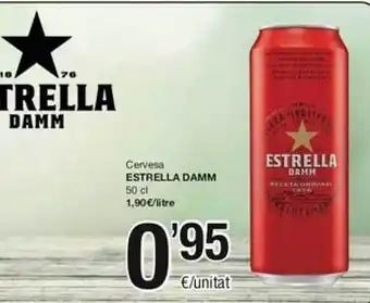 SPAR Fragadis Cervesa estrela damm oferta