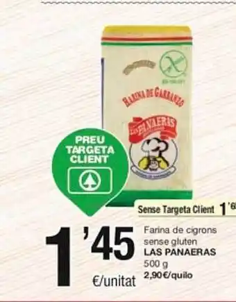 SPAR Fragadis Farina de cigrons sense gluten las panaeras oferta