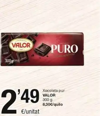 SPAR Fragadis Xocolata pur valor oferta