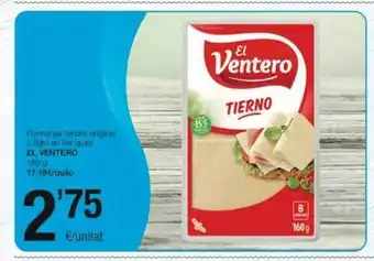 SPAR Fragadis Formatge tendre original o light en llenques el ventero oferta
