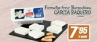 SPAR Fragadis Formatge fresc burgoslínea garcia baquero oferta