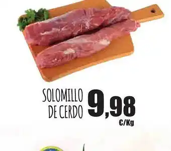 Spar Tenerife Solomillmo de cerdo oferta