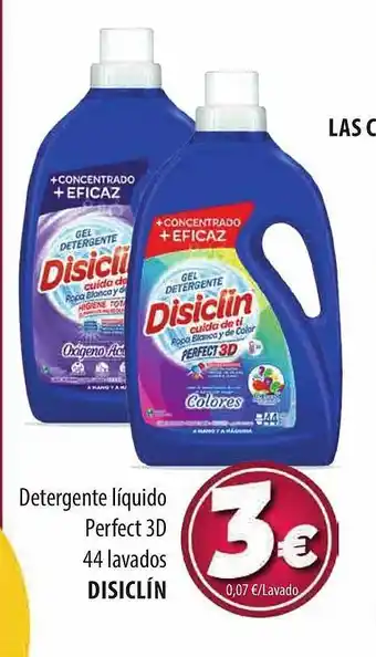 Spar Tenerife Detergente líquido perfect 3d 44 lavados disiclín oferta