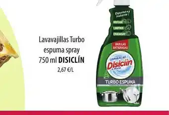 Spar Tenerife Lavavajillas turbo espuma spray disiclin oferta