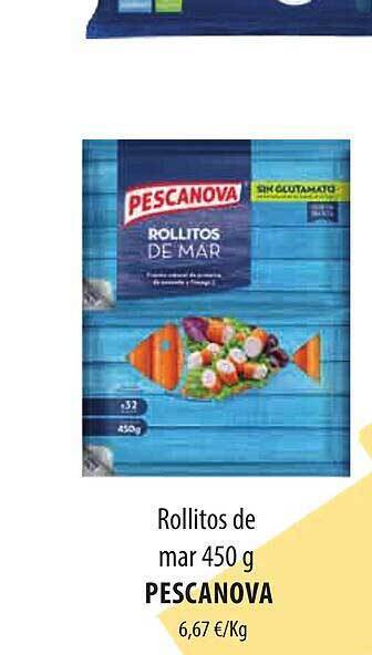 Spar Tenerife Rollitos de mar pescanova oferta