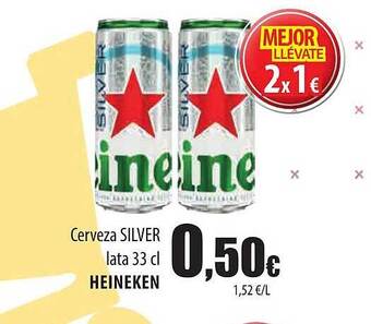 Spar Tenerife Cerveza silver heineken oferta