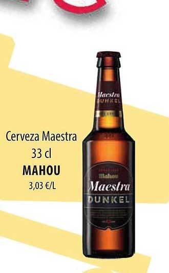Spar Tenerife Cerveza maestra mahou oferta