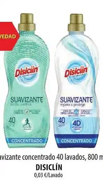 Spar Tenerife Suavizante concentrado 40 lavados disiclin oferta