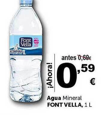 Masymas Agua mineral font vella oferta