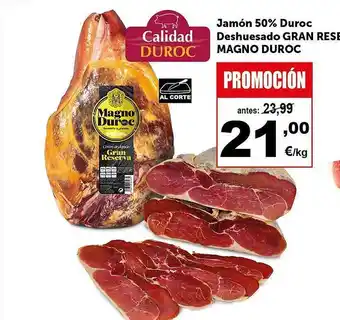 Masymas Jamón 50% duroc deshuesado gran reserve magno duroc oferta