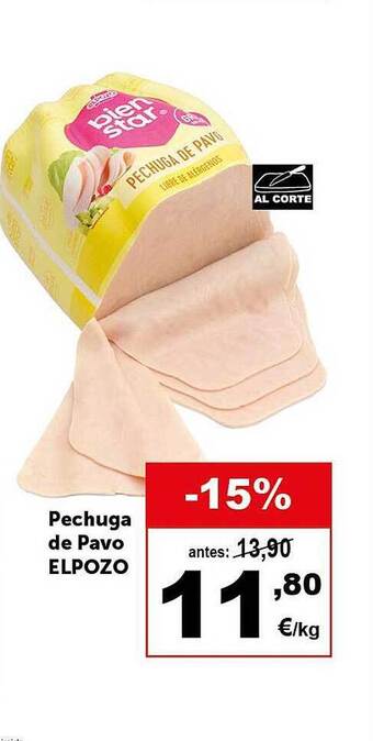 Masymas Pechuga de pavo elpozo oferta
