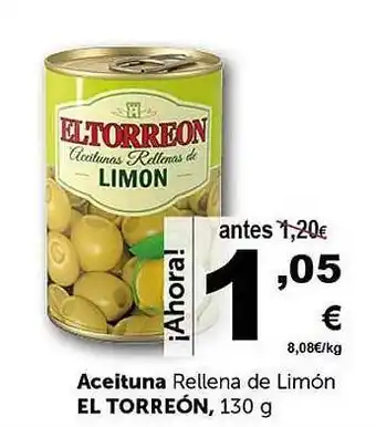 Masymas Aceituna rellena de limón el torreóñ oferta