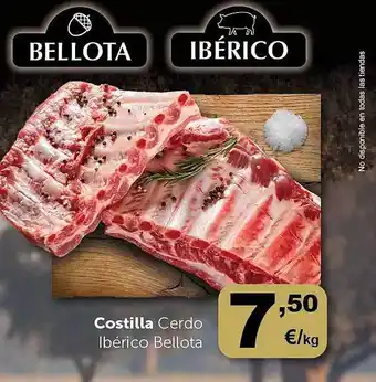 Masymas Costilla cerdo ibérico bellota oferta