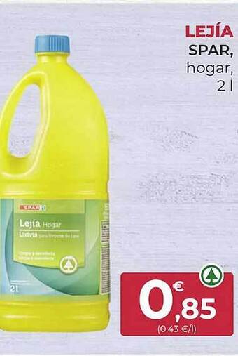 SPAR Gran Canaria Lejía spar hogar oferta