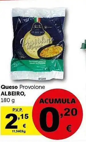 Masymas Queso provolone albeiro oferta