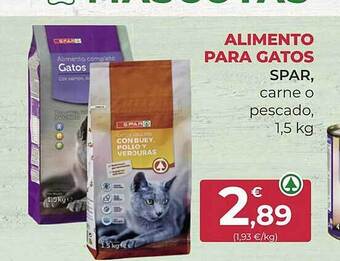 SPAR Gran Canaria Alimento para gatos spar oferta