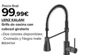 Costco Lenz kalani grifo de cocina con cabezal giratorio oferta