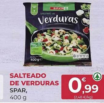 SPAR Gran Canaria Salteado de verduras spar oferta