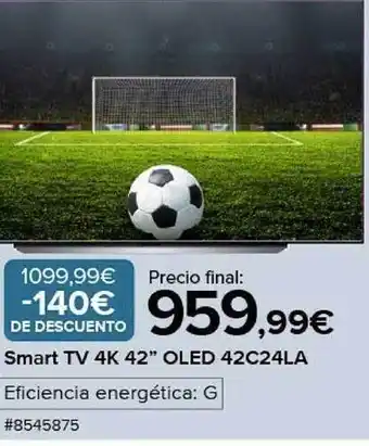 Costco Smart tv 4k 42 oferta