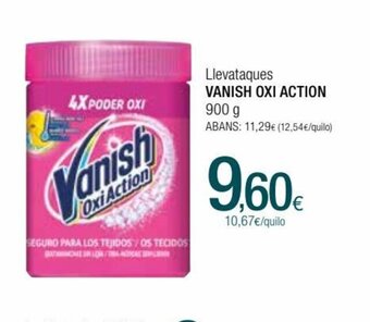 Condis LIevataques Vanish oxi Action oferta