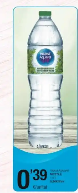 SPAR Fragadis Agua Aquarel Nestlé oferta