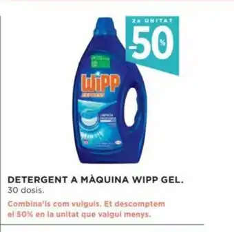 Hipercor Detergent A Màquina Wipp Gel oferta
