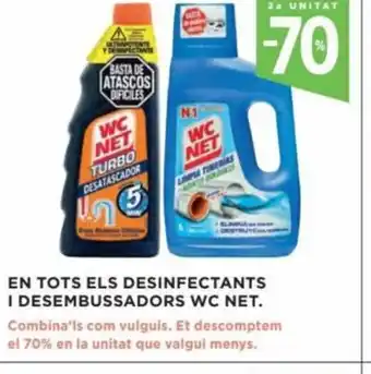 Hipercor En Tots Els Desinfectants I Desembussadors WC Net oferta