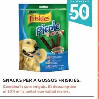 Hipercor Snacks per a Gossos Friskies oferta