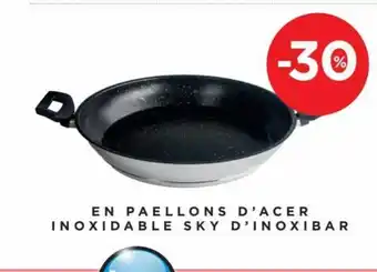 Hipercor En Paellons D'Acer Inoxidable Sky D'Inoxibar oferta