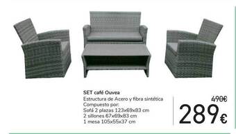 Carrefour Set Café Ouvea oferta