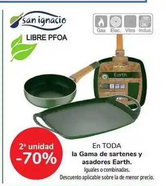 Carrefour En Toda La Gama De Sartenes Y Asadores Earth oferta