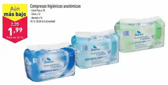 ALDI Compresas oferta