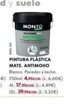 BricoCentro Pintura plástica monto oferta