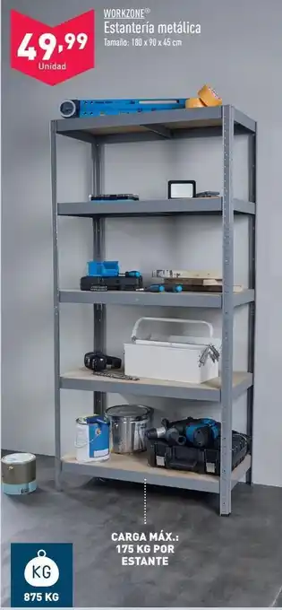 ALDI Estantería metálica oferta