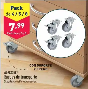 ALDI Ruedas para muebles oferta
