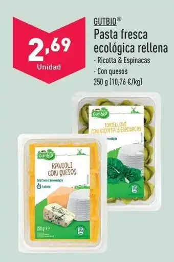 ALDI Pasta fresca gutbio oferta