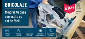 ALDI Sierra circular oferta