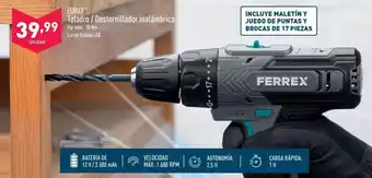 ALDI Taladro oferta