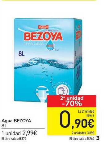 Carrefour Bezoya Agua oferta