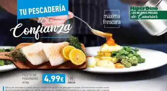 HiperDino Fogonero Filete De , El Kg oferta