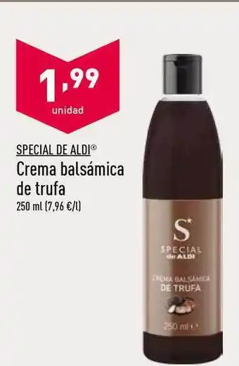 ALDI Special De Aldi Crema Balsámica De Trufa oferta