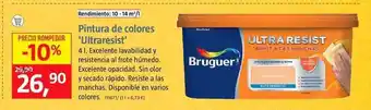 Bauhaus Pintura De Colores 'ultraresist' oferta